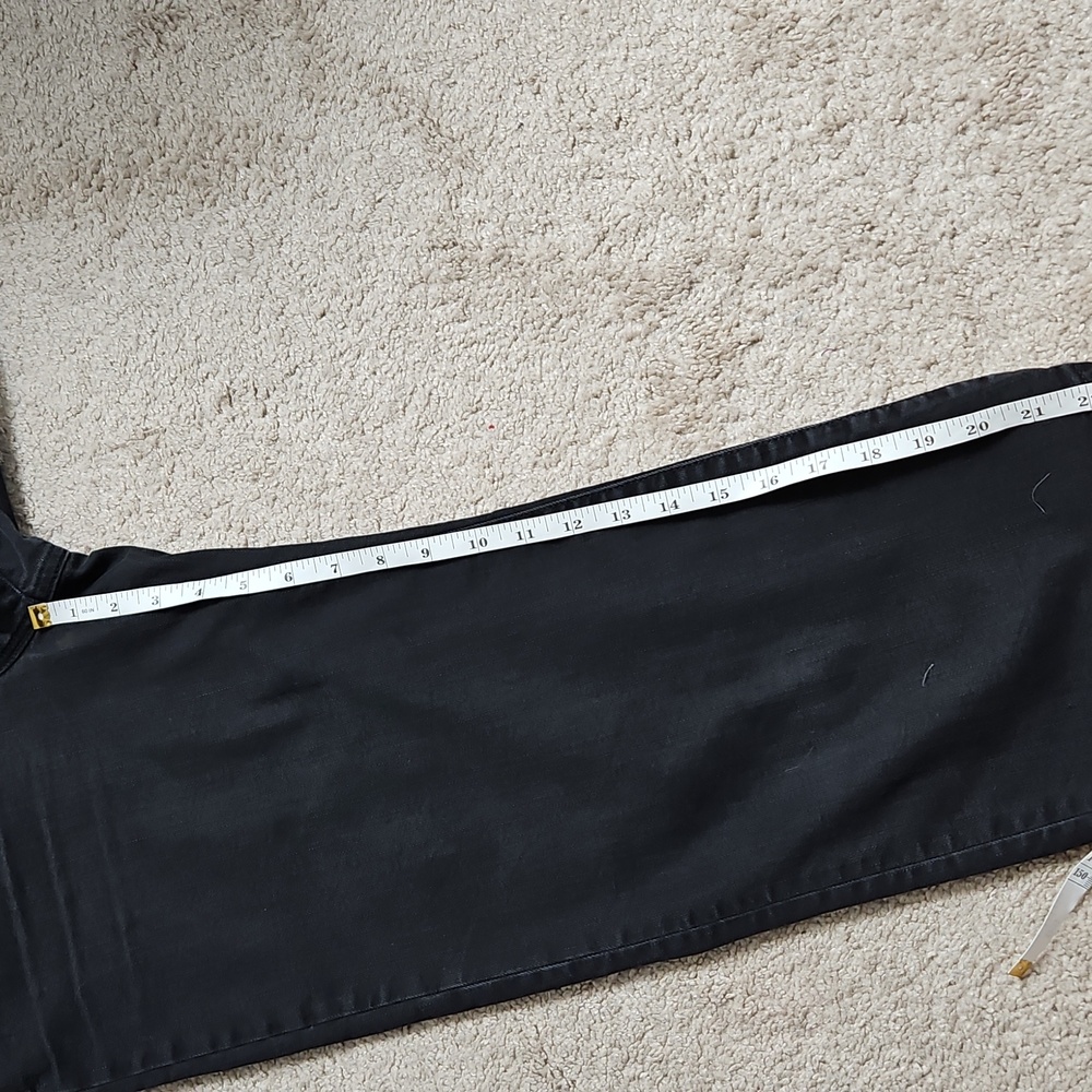 MADEWELL Slim Wide Leg Crop Women's Black Jeans 29 - Picture 11 of 11